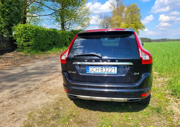 Volvo XC 60 cena 79000 przebieg: 280000, rok produkcji 2017 z Chojnice małe 497